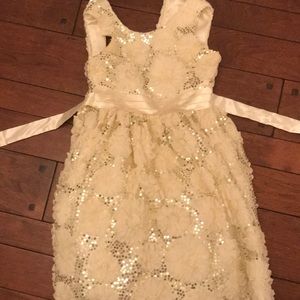 Cute sparkly white dress!